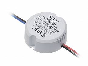 Блок питания для светодиодов 220/12V 15W, IP20, размер 55*22 мм — купить оптом и в розницу в интернет магазине GTV-Meridian.