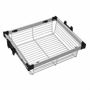 Корзина для белья 560x460x190 WW-KOSZ60-01, в модуль 600 мм, хром — купить оптом и в розницу в интернет магазине GTV-Meridian.