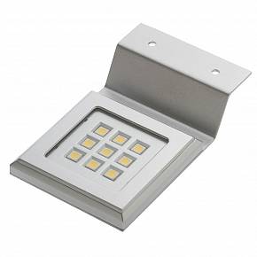 Точечный навесной светодиодный светильник Calderon 1,8W, 12V, алюминий теплый свет — купить оптом и в розницу в интернет магазине GTV-Meridian.